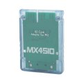 Miniatyrbilde 6 av 11: MX4SIO SIO2SD Minnekortadapter Håndlaget Stabil Erstatning Minnekortadapter for PS2 Transparent Blå
