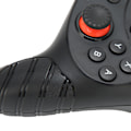 Pikkukuva 11 / 11: Bluetooth 6-akselinen peliohjain Langaton peliohjain joystick Windows-tietokoneelle Vasen sininen Oikea punainen