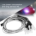 Pikkukuva 8 / 10: 12 kpl 5 mm/3 mm etu- ja takavalot LED-valot RC-mallin drift-auton lisävaruste