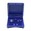 Miniatyrbilde 8 av 11: Spillkonsollskall for GBA SP Erstatning Fullt Hus Skall med Knapper for Gameboy Advance SP Blå
