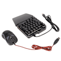 Miniatyrbillede 8 af 11: Trådløs Tastatur Mus Konverter Combo Plug and Play Tastatur Mus Adapter Mobilspil Konverter til Android til Harmony