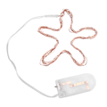 Miniatyrbild 4 av 10: 3M 30 LED Koppartråd Batteridrivna Fe-Ljus för DIY Jul- och Bröllopsdekoration (Flerfärgad)