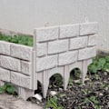 Miniatyrbild 2 av 11: Imitation Stenstaket Grön Utomhusstaket Kombinationsstaket Plastinsats Markisoleringstaket