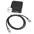Pikkukuva 9 / 11: HD Multimedia Interface TV-telakka 3-in-1 4K Lataustelakka-sovitin USB 3.0-portilla Switch OLED -älypuhelimelle 100–240V EU-pistoke