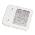 Miniatyrbild 7 av 11: Rumstemperaturmätare 3,7 tum LCD-display Hög Noggrannhet Komfortnivåindikator Luftfuktighetssensor för Hem Kökskontor Vit