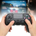 Pikkukuva 11 / 11: Langaton peliohjain PS4:lle - Langaton peliohjain kaksoisvärinällä ja äänentoistolla