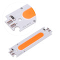 Pikkukuva 4 / 8: 10 kpl 12V 2W COB LED-siruja DIY-lamppuihin ja auton valaistukseen (Punainen)