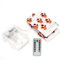 Miniatyrbilde 8 av 10: 30 LED Batteridrevne Elg Lyslenker, 3m Varmt Hvit, 8 Lysmoduser & Timer – Perfekt for Høytidsdekor