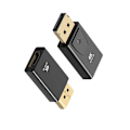 Miniatyrbillede 3 af 3: DP til HDMI adapter 4K DP han til HDMI hun displayport til HDMI 2-pak