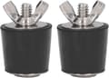 Vinteröverdragsplugg för pool, 2-pack