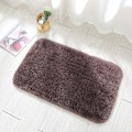 Miniatyrbillede 1 af 5: Mikrofiber Badeværelsesmåtter (16x24 Tommer, Mørkebrun) Shaggy Sof,ZQKLA