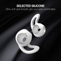 Miniatyrbillede 3 af 5: 4-delt etui/skal kompatibel med AirPods/EarPods, blød silikone, ZQKLA