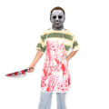 Miniatyrbillede 2 af 5: Halloween Forklæde - Forklæde - Halloween Dekoration - Slagter Kostume, ZQKLA