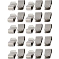 Miniatyrbillede 1 af 4: Rustfri Stål Fjeder U Clips Sølv 21.4mm x 12mm 25stk, ZQKLA