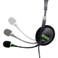Miniatyrbillede 5 af 7: PC Headset med Mikrofon, Stereo Støjreducerende USB Headset Comp, ZQKLA