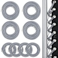 Miniatyrbild 1 av 5: Ersättningsrep i Elastiskt Material för Solstol, för Noll-Gravitetsstol
