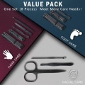 Miniatyrbillede 3 af 7: 8 stk. Negleklippere, Premium Manicure Sæt til Kvinder & Mænd, S,ZQKLA