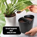 Miniatyrbillede 6 af 7: Kaffe Knock Box, Espresso Dump Bin, Kaffebeholder, 4,8 tommer Es,ZQKLA