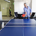 Miniatyrbilde 4 av 5: Dewenwils Ping Pong Nett, Uttrekkbart Bordtennisnett/Erstatning