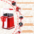 Miniatyrbilde 3 av 7: Mais Popcorn Maskin, Elektrisk Husholdnings Automatisk Mini Luft Po, ZQKLA