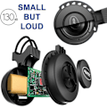 Pikkukuva 3 / 5: Pyöränkello Elektroninen - Mini Polkupyörän Torvi 130 db Kova USB Lataus, ZQKLA