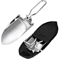 Miniatyrbilde 7 av 7: Folding Spade, 2 stk Hageverktøy, Rustfritt Stål Hage, ZQKLA