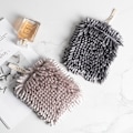 Miniatyrbillede 2 af 6: 2 stk. Håndklæder til Køkken, Chenille Håndklæde, Håndklæder til, ZQKLA
