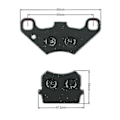 Pikkukuva 2 / 5: Jarrupalat 50cc 70cc 90cc 110cc125cc 150cc 200cc 250cc Atv Quad