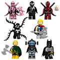 Miniatyrbillede 4 af 4: 18 stk. Spiderman Venom Minifigurer Byggeklodser Actionfigurer Sæt