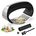 Hvidløgspresser Rocker - Hvidløgshakker i rustfrit stål Hvidløgsknuser