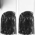 2-pack 3x3FT Elastiskt Trädgårdsstöd med Krokar för Växthus, ZQKLA