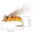 Miniatyrbillede 5 af 5: Fluefiskesæt, 40 stk. fiskelokker, fluefiske E, ZQKLA