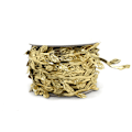 Miniatyrbilde 1 av 5: (Gull) Gullblader Blad Bånd Trim Tau - 30 meter - for DIY, ZQKLA