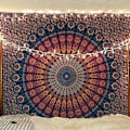 Pikkukuva 1 / 5: Seinävaate Lahja Seinävaatteet Hippie Mandala Bohemian Psychedelic, ZQKLA