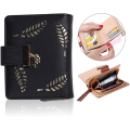 Miniatyrbillede 2 af 5: Dame Pung, Læder Pung Bifold Læder Wallet L, ZQKLA