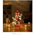 Miniatyrbilde 3 av 7: Dekorativt Juletre, Kunstig Bordjuletrær Med Led Lys, ZQKLA