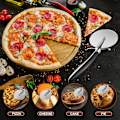 Miniatyrbild 2 av 6: Pizzakutter, Pizzakutter i Rostfritt Stål, Professionell Pizzakutter, ZQKLA