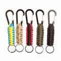 Miniatyrbilde 1 av 7: Paracord-nøkkelring med karabinkrok - Militær flettet paracord, ZQKLA