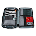 Miniatyrbillede 3 af 4: （Sort) Basics Sæt med 3 Bagage Opbevaringsposer, ZQKLA