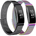 Pikkukuva 1 / 7: Metallikellot Fitbit Inspire 2:lle, Fitbit Inspire HR:lle ja Fitbit Inspirelle, ZQKLA