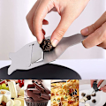 Miniatyrbillede 3 af 5: Truffelskærer i rustfrit stål med justerbar chokoladeblad Ch,ZQKLA