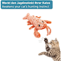 Miniatyrbild 2 av 5: Interaktiv Elektronisk Fiskleksak för Katter - Mjuk Elektrisk Leksak, Rec