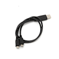 Miniatyrbild 3 av 5: Bärbar 38 cm USB-hane universell Micro USB dubbelhane Y-adapter splitterkabel