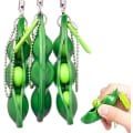 Miniatyrbillede 1 af 6: Fidget Legetøj, 3 stk. Ærter Bean Nøglering Legetøj Tryk Udsendt Fu,ZQKLA