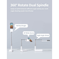 Miniatyrbild 3 av 6: Utökbar Selfie Stativ 360° Rotation med Telefonhållare, Rec,ZQKLA
