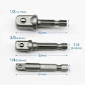Pikkukuva 3 / 5: 8 kpl 1/4\" 3/8\" 1/2\" Magneettinen Ruuvikärjen Pidike Jatko, ZQKLA