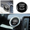 Miniatyrbilde 3 av 5: 2x Start Stop Engine Button Push Button Ignition Switch Cover Replacement For X1 X3 X5 X6 Z4 (svart