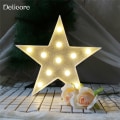 Pikkukuva 1 / 6: LED-valokyltti Tähti, Glitter-tähti valokyltti, Valoisa Tähti, ZQKLA