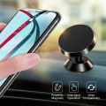 Miniatyrbillede 2 af 5: Bærbar Magnetisk Bilholder - Magnetisk Biltelefonholder 360° Rot