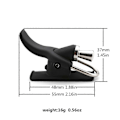 Miniatyrbillede 3 af 5: Surf Fiskeri Triggerhjælp Havfiskeri Kast Trigger Kanon Tommelfingerknap Fast Spole Kast Hjælp